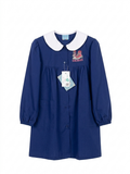 Grembiule Blu Bambina Scuola Elementare - F02