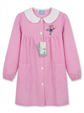 Grembiule Scuola Asilo Rosa Quadretti Bambina - A06