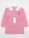 Grembiule Scuola Asilo Rosa Quadretti Bambina - A10