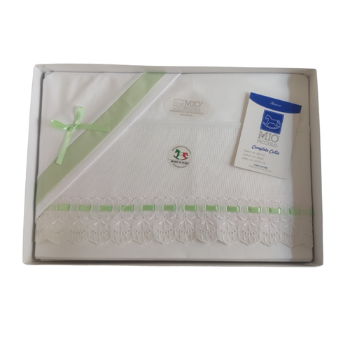 Completo Culla con Fascia Aida per Ricamare Art. 15/05DIS. AIPQ
