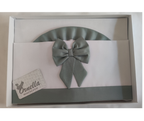 Lenzuolino Culla con Fiocco ColoratoOrnella 100% Cotone mis 90.120