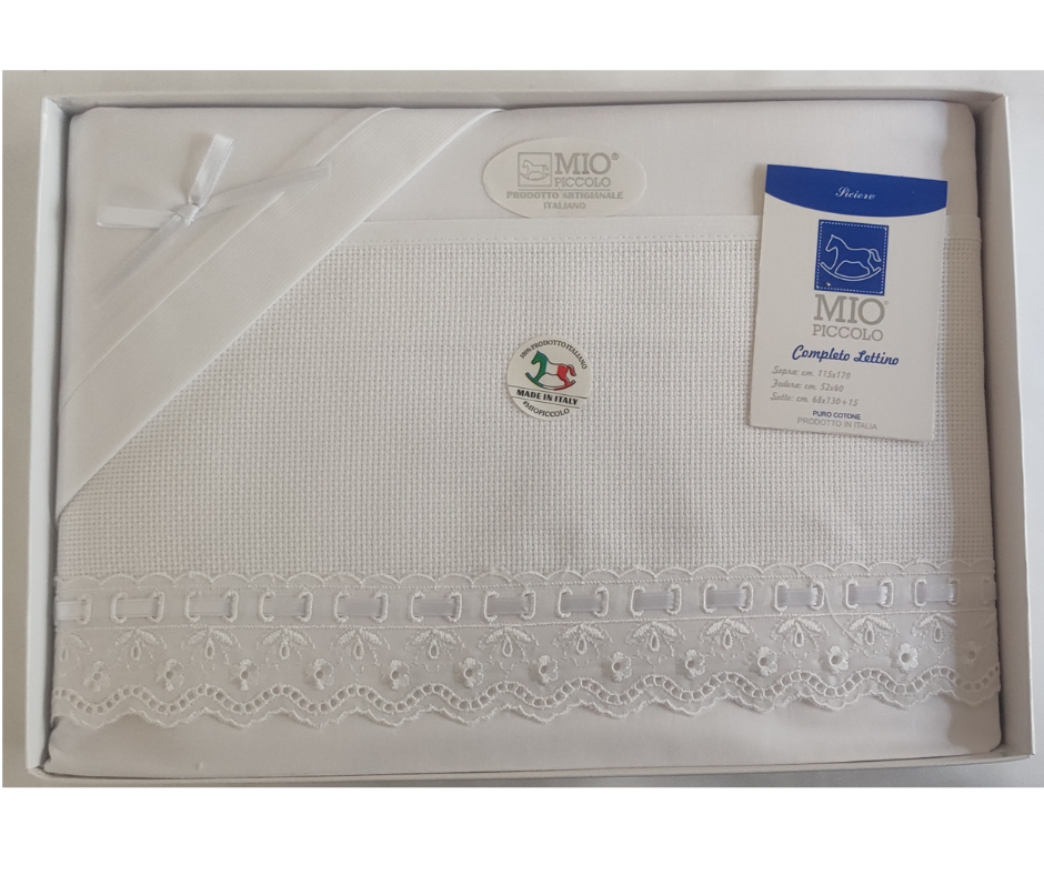 Completo Lettino Neonato Mio Piccolo ART 14 Dis. ASIG