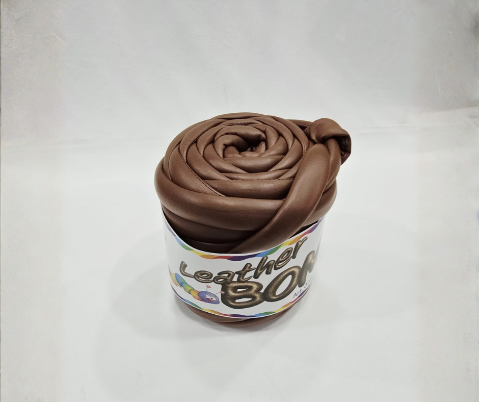 Marshmallow LEATHER BOMBIX (Eco-Pelle) - Cucirini Tre Stelle - L'Arte Dei Tessuti - Merceria Creattiva
