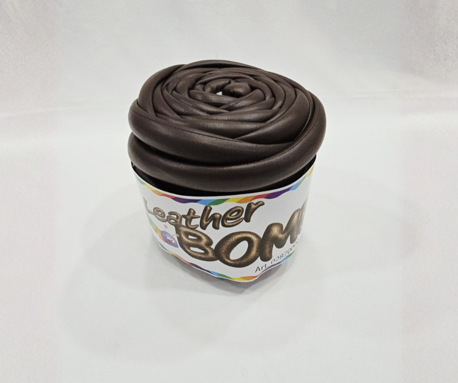 Marshmallow LEATHER BOMBIX (Eco-Pelle) - Cucirini Tre Stelle - L'Arte Dei Tessuti - Merceria Creattiva