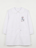 Grembiule Bianco Bambina Scuola Elementare - F09
