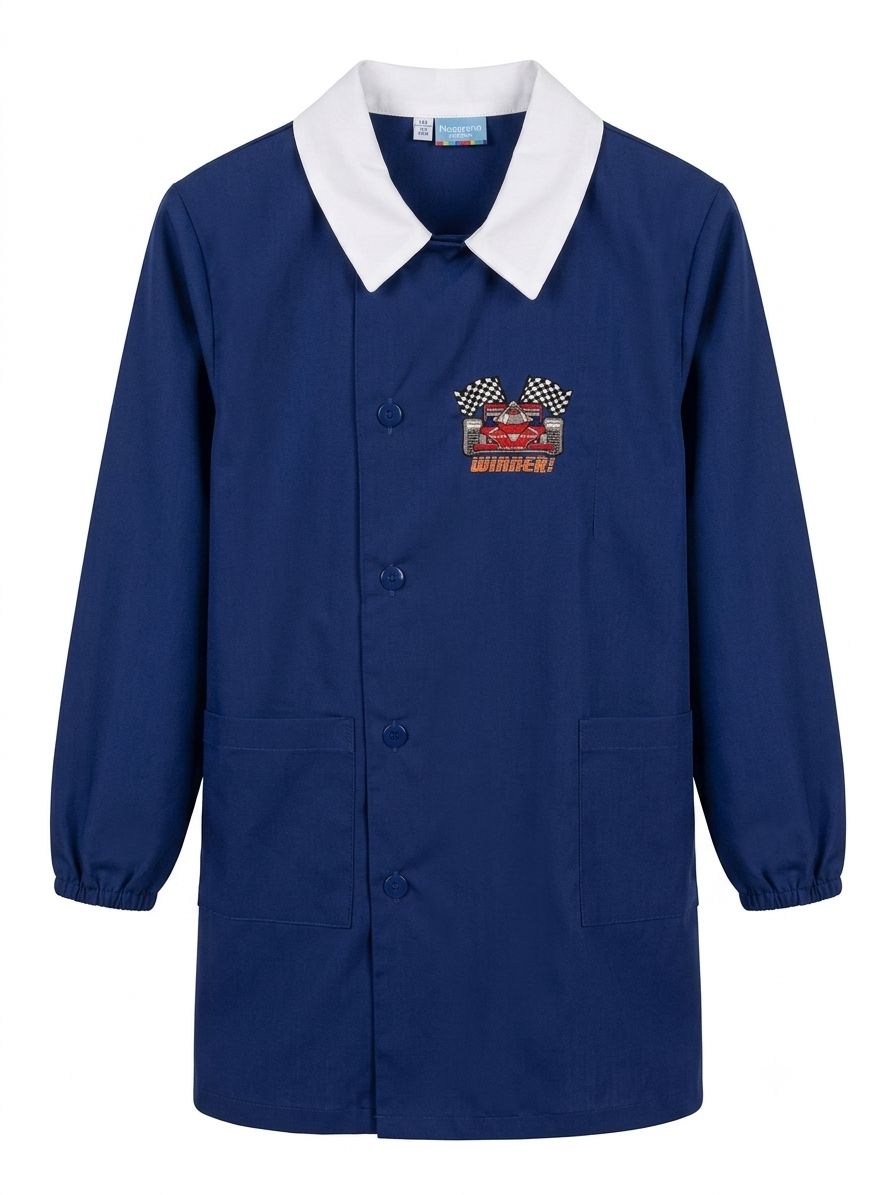 Grembiule Scuola Elementare Blu Bambino - G05