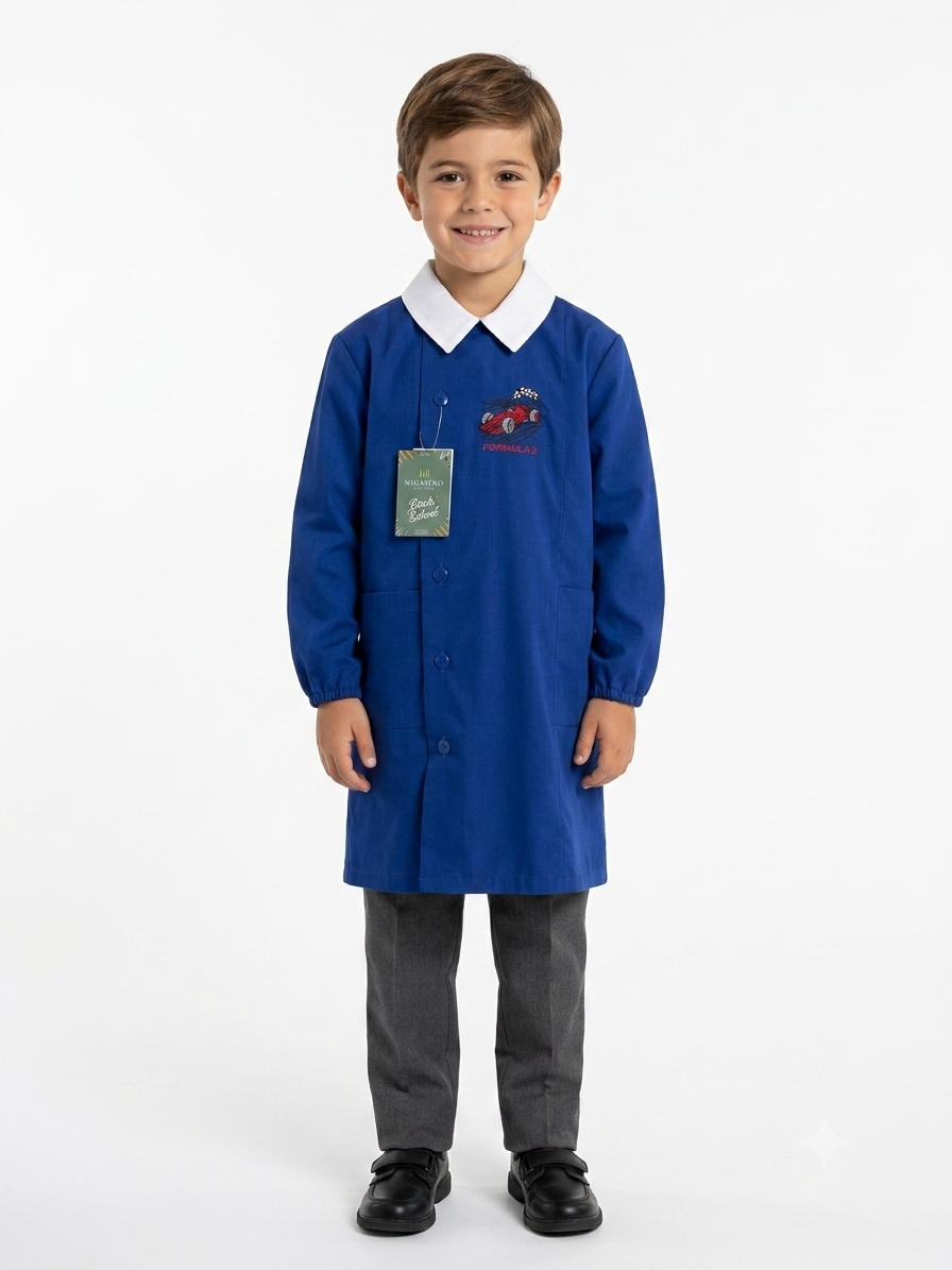 Grembiule Blu  Scuola Elementare Bambino - G06
