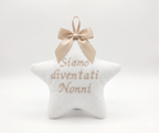 Stellina Fuori Porta " Siamo Diventati Nonni"