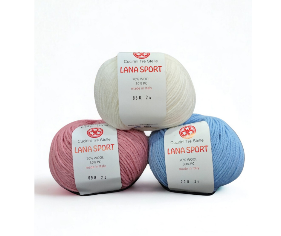LANA SPORT  - 70% LANA 30% ACRILICO