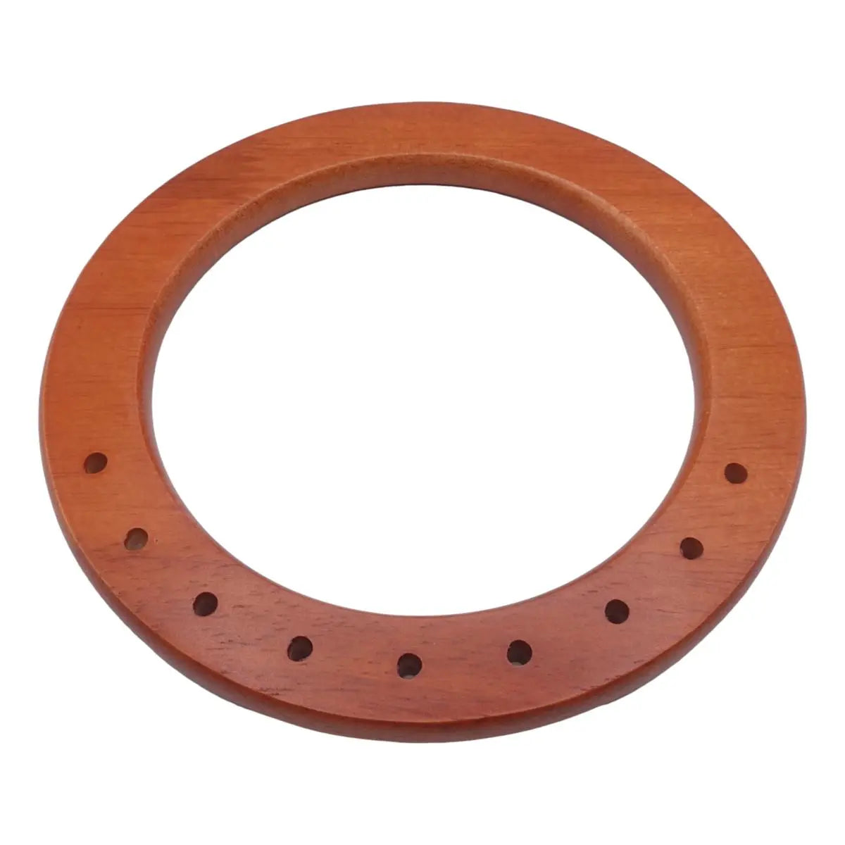 Manico in legno per borsa fai da te a uncinetto