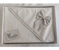 Accappatoio Triangolo Neonato 100% cotone Misura 70x75
