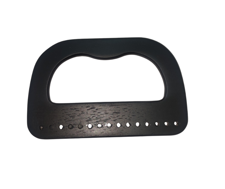 Manico per bora il legno Nero cm 16
